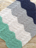 [crochet-baby-blanket] - Design by AW