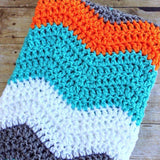 [crochet-baby-blanket] - Design by AW