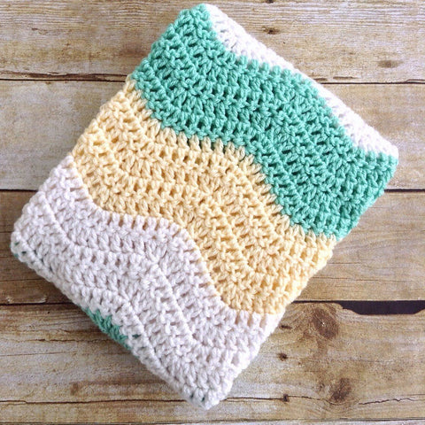 [crochet-baby-blanket] - Design by AW