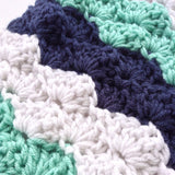 [crochet-baby-blanket] - Design by AW