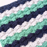 [crochet-baby-blanket] - Design by AW