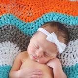 [crochet-baby-blanket] - Design by AW