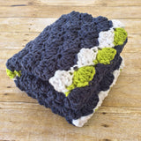 [crochet-baby-blanket] - Design by AW