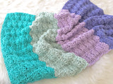 [crochet-baby-blanket] - Design by AW