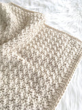 [crochet-baby-blanket] - Design by AW