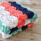 beautiful shell stitch crochet blanket pattern for baby