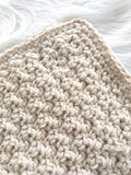 [crochet-baby-blanket] - Design by AW