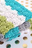 [crochet-baby-blanket] - Design by AW