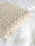 [crochet-baby-blanket] - Design by AW