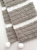 [crochet-baby-blanket] - Design by AW