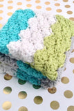 [crochet-baby-blanket] - Design by AW