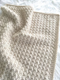 [crochet-baby-blanket] - Design by AW