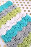 [crochet-baby-blanket] - Design by AW